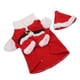 thumbnail image 4 of Disfraz de Navidad para perro, sudaderas con capucha de invierno con sombrero para perros pequeños, medianos y grandesXL, 4 of 12