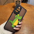 thumbnail image 3 of Funda mate para Redmi A1 K50 K40 GAMING K30 K20 10X 10C 10 9C 9T 9A 9 8 7 PRO 4G 5G Funda Coque Shell lindo cocodrilo de dibujos animados, 3 of 5