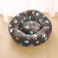thumbnail image 1 of Super Soft Pet Bed Winter Warm Cute Bear Hug Cat Sleeping Mat Plush Large Puppy Dogs Cushion Sofa Comfort Pet Supplies ShopWise Round, 1 of 10
