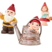 Designer Toobs Gnome Family Safari Ltd Set Educational Kids Toy Figure