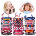 thumbnail image 3 of 21 Pcs Bracelet d'Amitié Style Ethnique Bracelet en Corde Ajustable Bracelet Tissé, 3 of 10