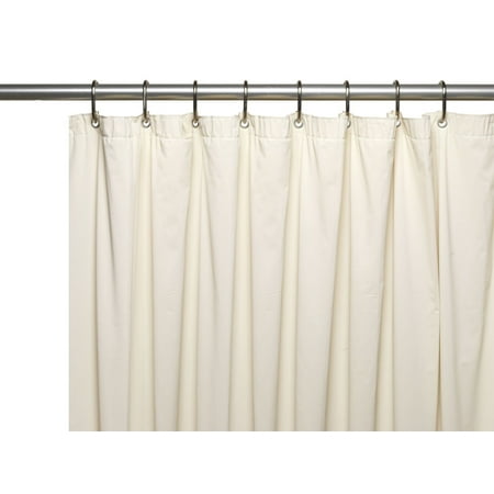 Hotel Collection Heavy Duty Mold & Mildew Resistant PEVA Shower Curtain Liners With Metal Grommets & Magnets - Assorted