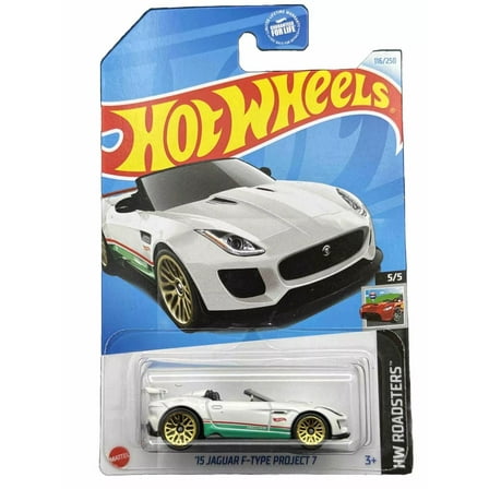 Hot Wheels 15 Jaguar F-Type Project 7 116/250 HW Roadsters 5/5
