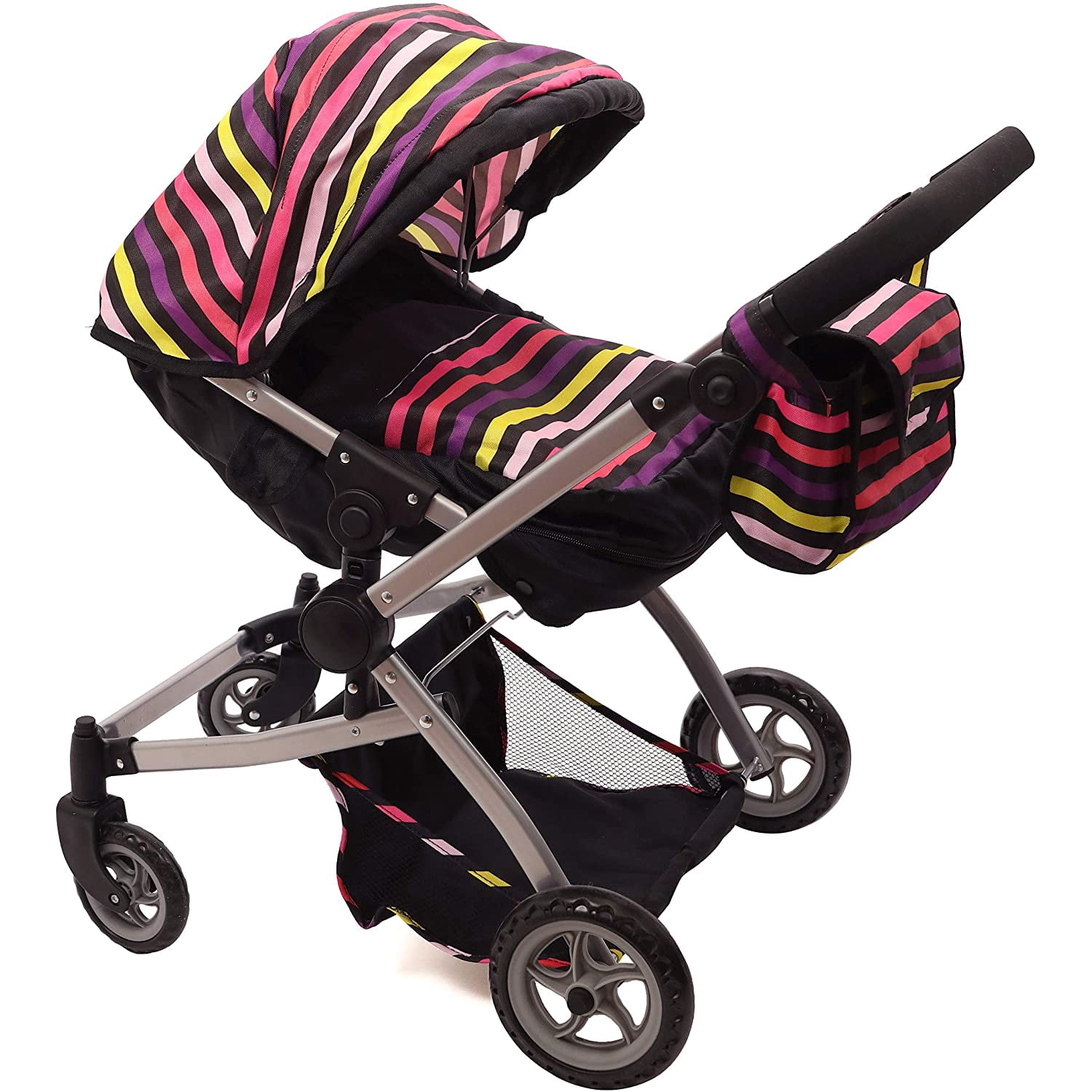 double bassinet pram