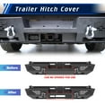 thumbnail image 6 of Plate Full Width Rear Bumper for 2024-2025 Tesla cybertruck,Main Body+Side Wings+Skid, 6 of 9