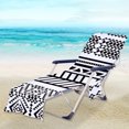 thumbnail image 4 of Beach Chair Cover Pool Lounge Chaise Towel with Side Pockets, 4 of 7