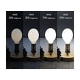thumbnail image 2 of Bombilla Led Edison 6 Pzs G25 (g80) 5w E26 Blanco Y Cálido 4000, 2 of 4