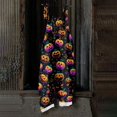 thumbnail image 6 of BOMYJESK Women's Halloween Jumpsuits Bat Pumpkin Ghost Adjustable Strap Overall Jumpsuit 2026 Hippie Loose Spaghetti Strap Rompers Multicolor XL, 6 of 7