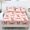 Pink Deer Bow, variant on Jeiento Pink Bow Print Fitted Sheet Set, 3 Piece Bedding Bundle with Deep Pocket Bed Sheet and 2 Pillow Covers, Soft Breathable Bed Cover for Girls Bedroom Guest Room, Twin Size