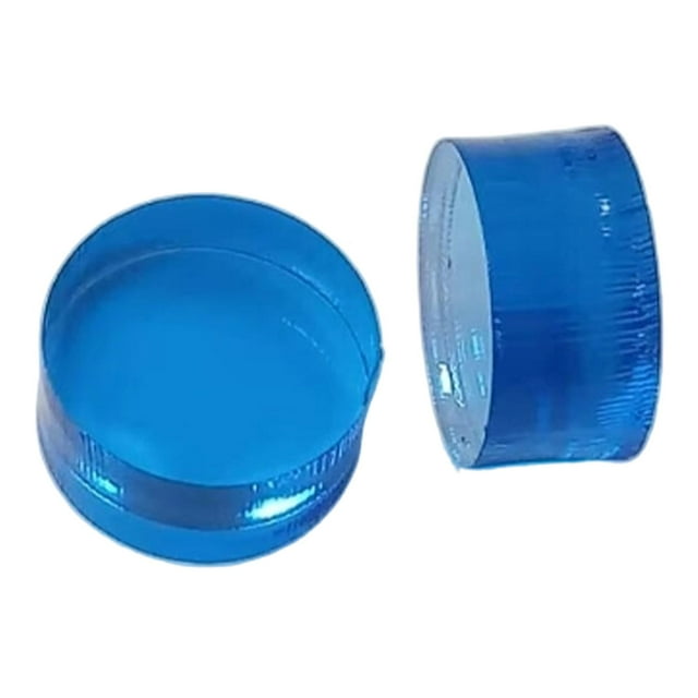 2 piezas de repuesto de punta de salto para reparación , accesorios de billar, punta de taco de billar de 14,6 mm de diámetro para jugadores de Azul