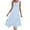 Light Blue, variant on Lorytime Women's Casual Dresses Calf Length Blue Summer with Pocket Sleeveless Tank Dress Irregular Hem Hawaiian Sundress Midi Dress Floral Print Round Neck Beach Dresses S