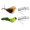 Gray&Green, variant on BESTSKY 2Pcs Flapping Bird Cat Toy,Cat Hunting Simulation Cat Bird Toy Flapping,Realistic Sound Play Bird Cat Toy,Gray&Multicolor