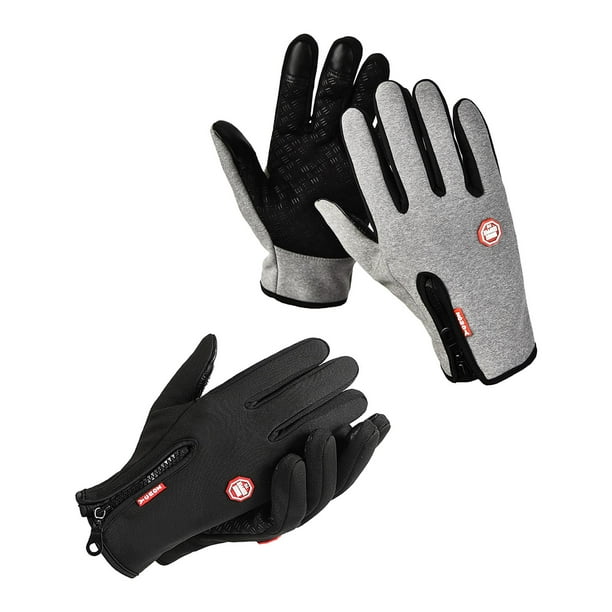 4x Guantes de invierno Térmicos antideslizantes Guantes para clima