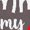 Charcoal Grey, variant on Inktastic Mommy is My Valentine Cute Hearts Boys or Girls Long Sleeve Toddler T-Shirt