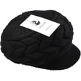 thumbnail image 4 of Gorros de punto de invierno para mujer, gorros cálidos para mujer, gorros de lana para nieve y esquí con visera, gorros de punto cálidos para mujer para invierno, 4 of 8