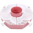 thumbnail image 1 of Panier de Vidange Rotatif Multifonctionnel Double Couche Plastique Fruits, 1 of 4