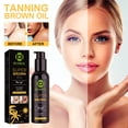 thumbnail image 1 of Tanning Oil for Outdoor Sunbathing to Achieve Naturally Bronzed and Moisturized Skin, 1 of 4