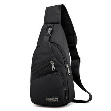 Fashion Oxford Sling Bag Sport Chest Pack Crossbody Bag Casual Shoulder ...