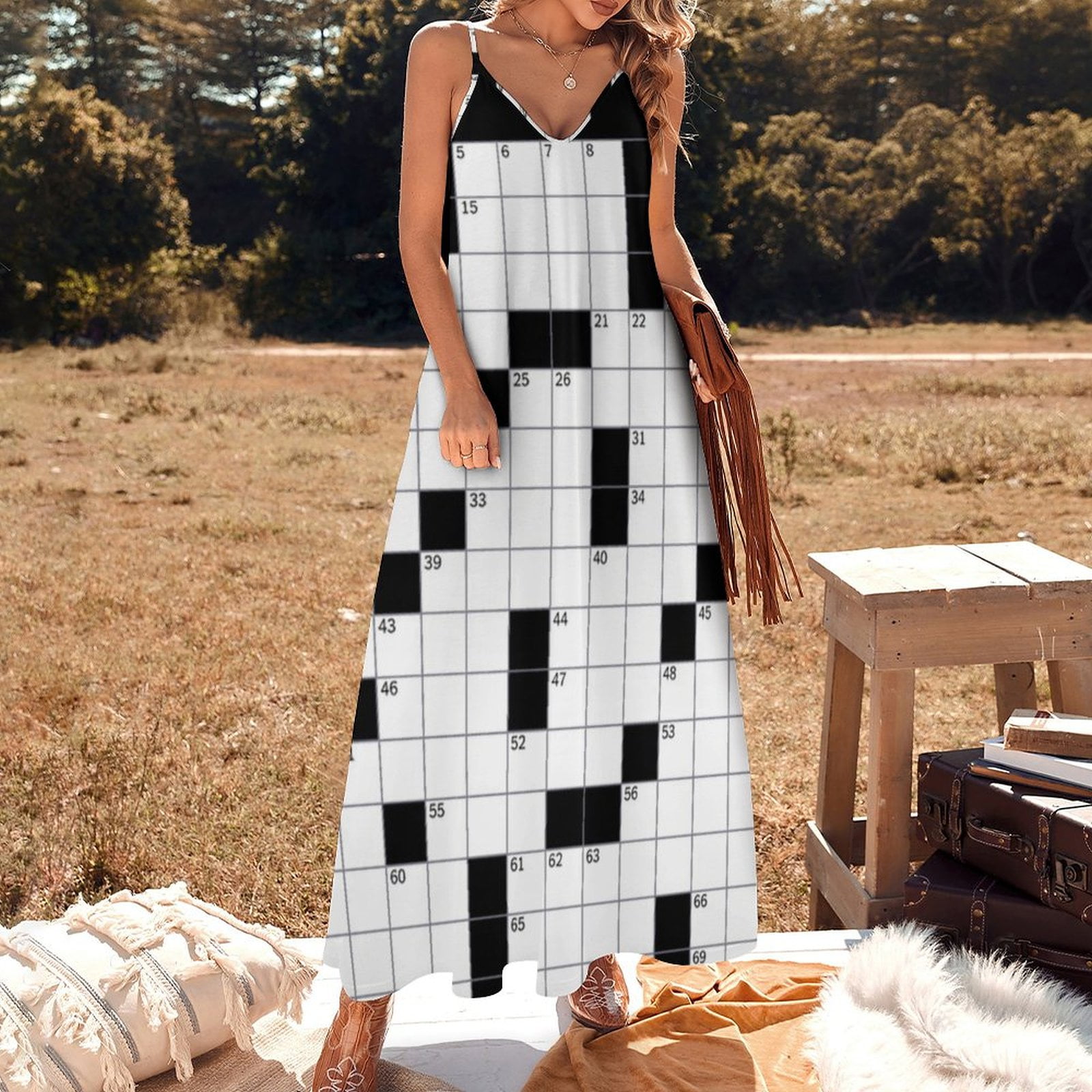 Stuffed Crossword Clue Sleeveless Dress cute dress dress for women summer  clothes for women - Walmart.ca
