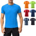 thumbnail image 4 of Sudaderas Mujer Hombres Mujeres Camiseta deportiva Camisetas de manga corta con cuello en O para cor Meterk Sudaderas Mujer, 4 of 7