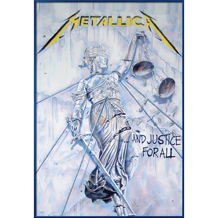 POSTER STOP ONLINE Metallica - Music Poster (And Justice For All - Album Cover) (Size: 24" x 36")