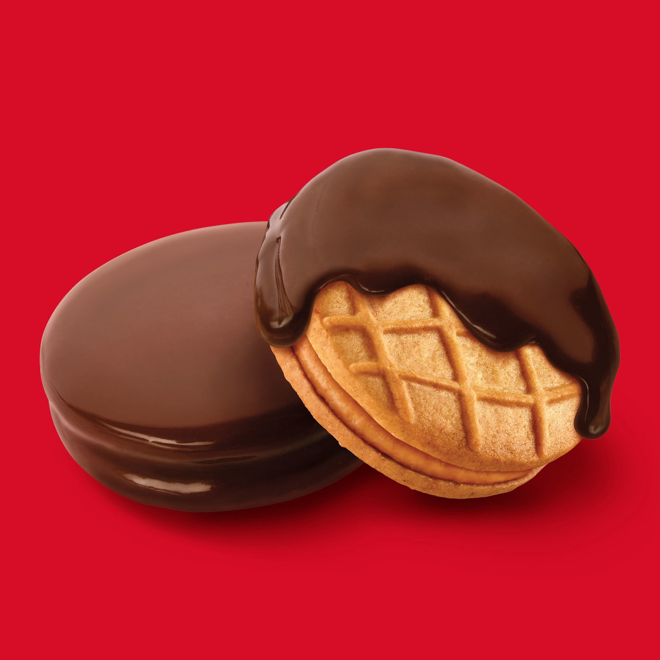 NUTTER BUTTER Fudge Covered Peanut Butter Sandwich Cookies, 7.9 oz