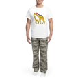 thumbnail image 5 of CafePress - I Love Giraffes Men's Light Pajamas - Men's Light Loose Fit Cotton Pajama Set, 5 of 7