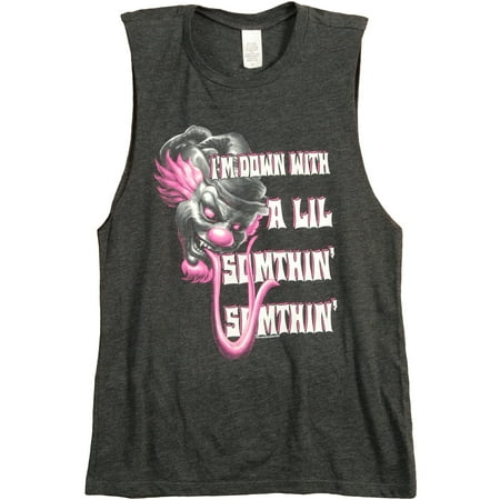 - Insane Clown Posse Women's Down With A Little Somethin' Womens Tank Black