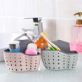 thumbnail image 5 of KYAIGUO 3PCS Kitchen Sink Rack, Sponge Rack, Rubber Soap Rack, Hanging Easy to Clean, Faucet Rack with Drain Hole Square, 5 of 5