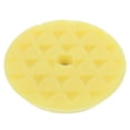 thumbnail image 1 of Minkissy Car Buffer Sanding Disc Drill Buffer Attachment Yellow Polyester Sponge 1Set, 1 of 5