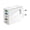 A, variant on 3.1A Type C PD 3USB Multi Port Travel Charger 65W Fast Charging Automatic Recognition