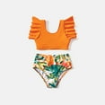 thumbnail image 4 of PatPat Girls Tankini Swimsuits Two Piece Bikini Family Matching Bathing Suits Mommy and Me Swimwear, 4 of 8