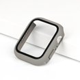 thumbnail image 1 of Vidrio + cubierta para Apple Watch case 7/6/SE/5/4/3/2/1 iWatch 42mm 38mm vidrio templado parachoques para apple watch 44mm 40mm 45mm 41mm Tan Jianjun unisex, 1 of 2
