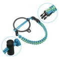 thumbnail image 4 of Uxcell Water Bottle Holder, Paracord Handle Strap Carrier Green Camo, Light Blue, 4 of 5