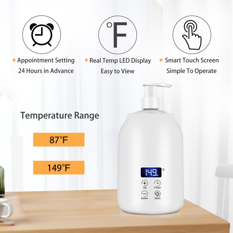 Massage Oil Lotion Warmer Keep Moisturizing 110-250V Accelerate Absorption  Cream