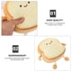 thumbnail image 3 of 2 almohadas de peluche con forma de pan tostado, para dormir y viajar., 3 of 5