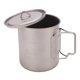thumbnail image 1 of Taza de Agua de Titanio ANGGREK 750ml Mango Plegable Para Hervir Agua Acampar, 1 of 8