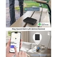 thumbnail image 3 of ExtreLife Smart Wallets for Men, Works with Find My App (iOS Only), Genuine Leather Slim Bifold Wallets Card Holder with Cash Pocket, RFID Blocking, Gifts for Men, 3 of 10
