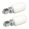 thumbnail image 1 of Rodillo italiano resistente, guía de piso ajustable para montaje en pared para un funcionamiento suave y una larga vida útil, adecuado para puertas eléctricas, puertas de garaje corredizas y uso, 1 of 5