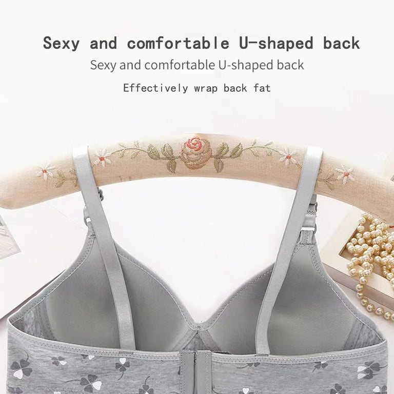 Penkiiy Women Bras Women's Bra Underwear Fixed Shoulder Strap