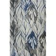 thumbnail image 1 of HomeRoots 352514 5 ft. 3 in. x 7 ft. 7 in. Polypropylene Grey & Navy Area Rug, 1 of 1
