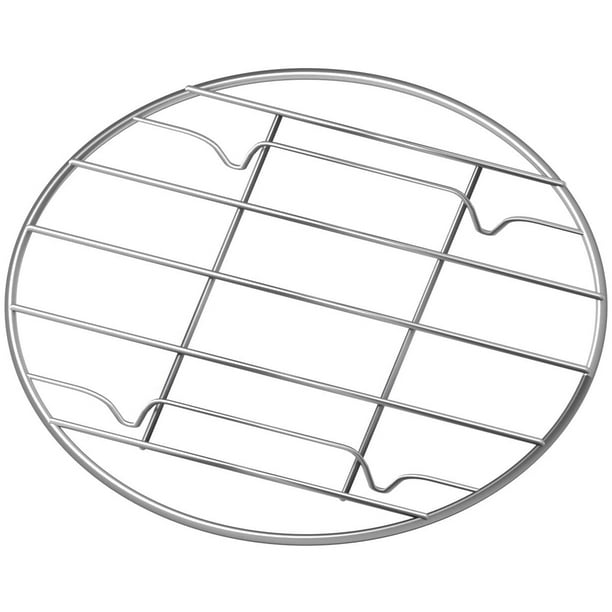 Stainless Steel Steamer Rack MultiPurpose Round Cooling Rack for