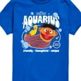 thumbnail image 3 of Sesame Street - Ernie Aquarius - Toddler and Youth Short Sleeve Graphic T-Shirt, 3 of 5