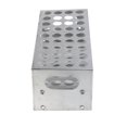 thumbnail image 4 of Estante de de Aluminio para La Prueba de Laboratorio - 15.5mm agujeros 155 mm agujeros Sunnimix Rack de tubo de ensayo, 4 of 8