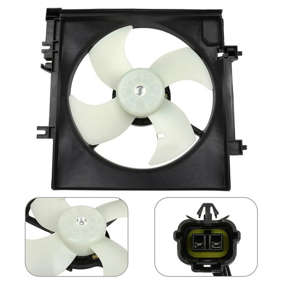 SCITOO Radiator Cooling Fan Compatible with 621-260 674-50317 2009-2014 for Subaru Forester 2008-2011 for Subaru Impreza
