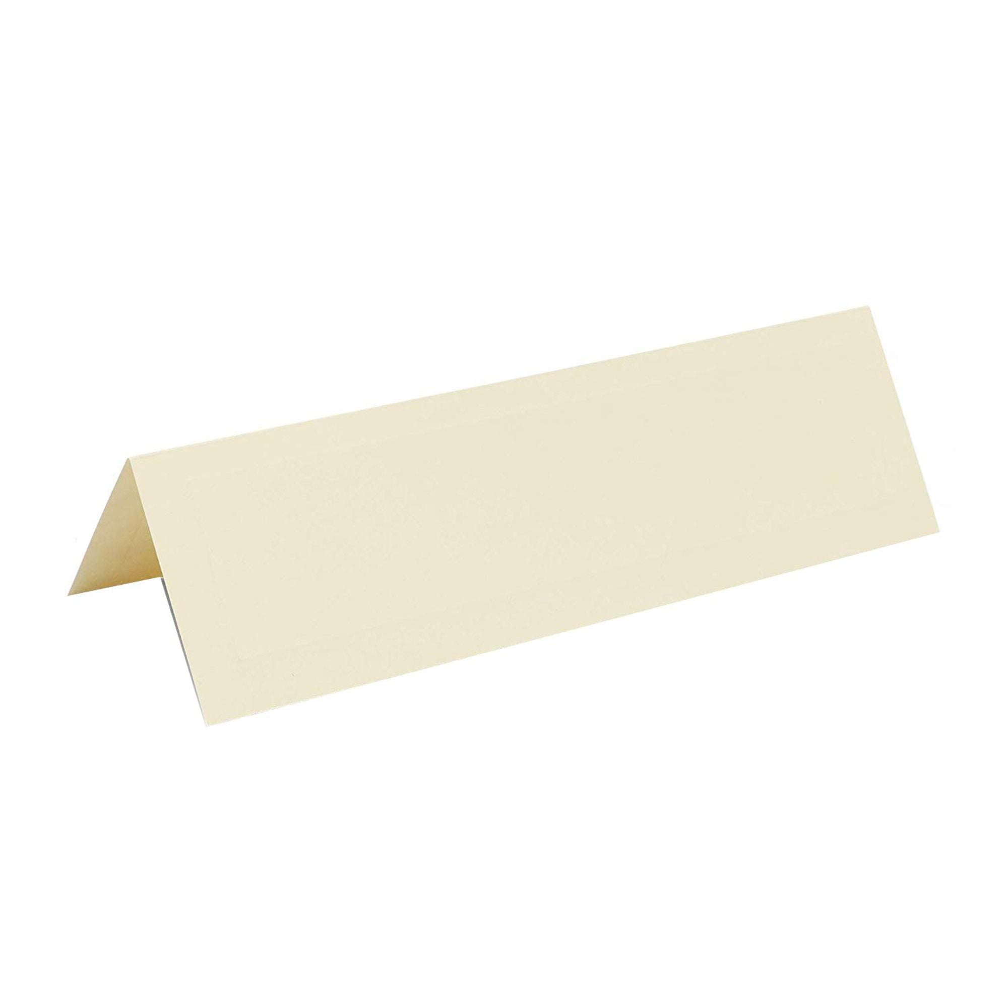 120 Count Printable Blank Tent Cards Embossed, Place Cards, Foldover