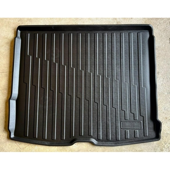 EACCESSORIES EA Cargo Liner – Trunk Mat for Volvo XC60 SUV 2018-2024 – Weather-Resistant Trunk Mats for Cars with Raised Lip – Non-Slip Car Trunk Mat Tray Pad Boot – Laser Pre-Cut Design