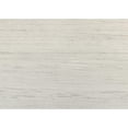 thumbnail image 3 of Benjara Fabric Upholstered Padded Bench with Tapered Feet- Antique White & Gray, 3 of 6