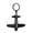 Black, variant on Stainless Steel Airplane Funeral Cremation Urn Pendant Keyring for Cremation Ashes Urn Lockets Keychainfor Ashes of Loved One Memorial Jewelry