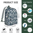 thumbnail image 5 of Vibrant Sunflower Flowers Print Backpack with Organized Interior, Perfect for Carrying Textbooks and Files, Durable Exterior, Reward Gift, 5 of 5